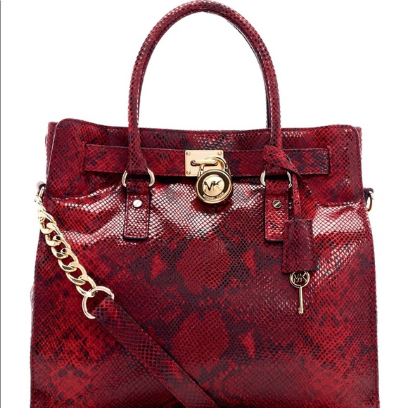 Michael Kors Handbags - Michael Kors Snakeskin Leather bag